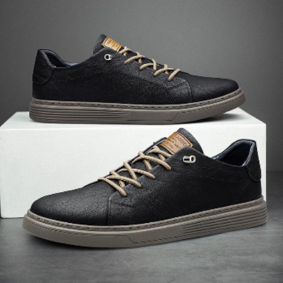 ARTERA OXFORDS™ - GENUINE LEATHER SNEAKERS - Picture 3 of 6